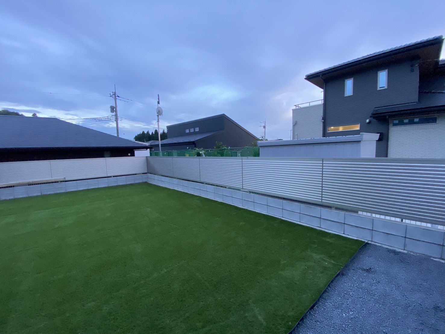 茂原市　新築外構工事