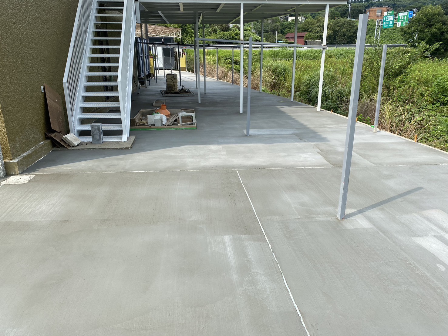 東金市　土間打ち工事